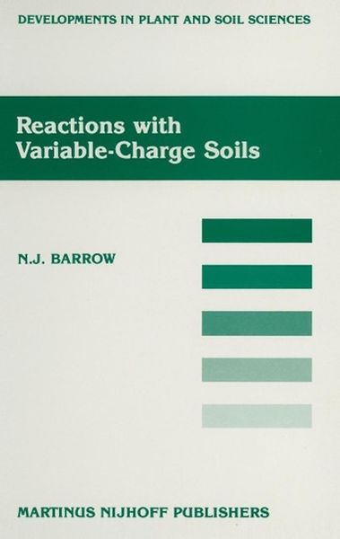 Produktbild: Reactions with Variable-Charge Soils
