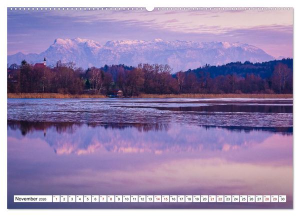 Produktbild: Berchtesgadener Alpen - Landschaften zum Tr&auml;umen (hochwertiger Premium Wandkalender 2026 DIN A2 quer), Kunstdruck in Hochglanz