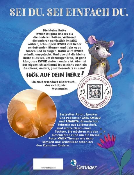 Produktbild: Die kleine Ratte Kwiik macht stark. Weil ich anders bin