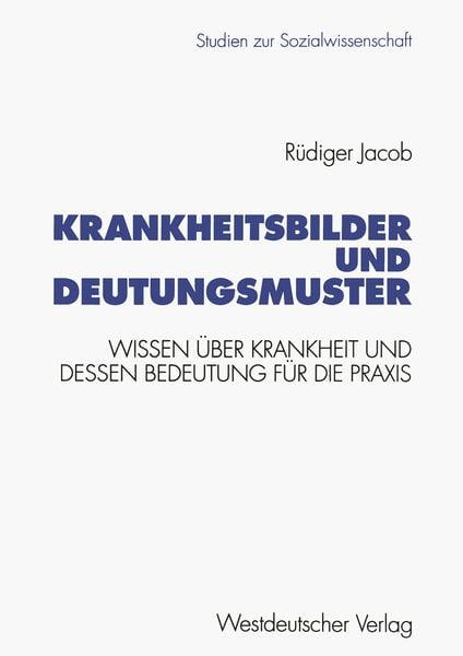 Produktbild: Krankheitsbilder und Deutungsmuster
