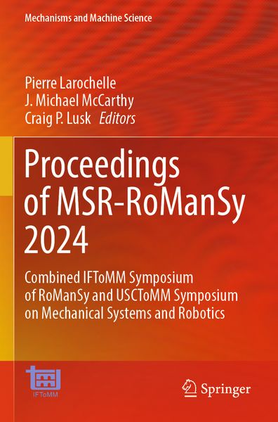 Produktbild: Proceedings of MSR-RoManSy 2024