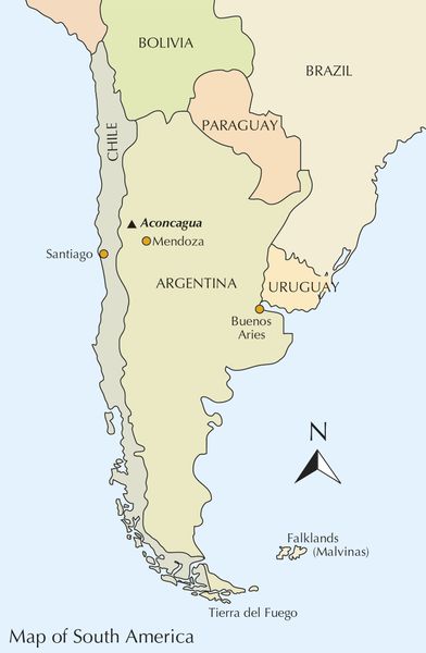Produktbild: Aconcagua and the Southern Andes