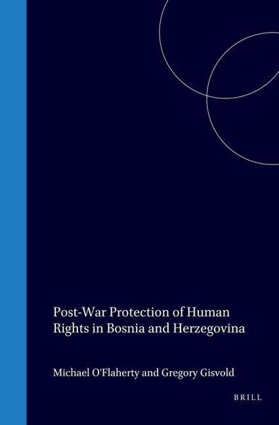 Produktbild: Post-War Protection of Human Rights in Bosnia and Herzegovina