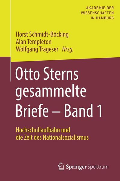 Produktbild: Otto Sterns gesammelte Briefe - Band 1