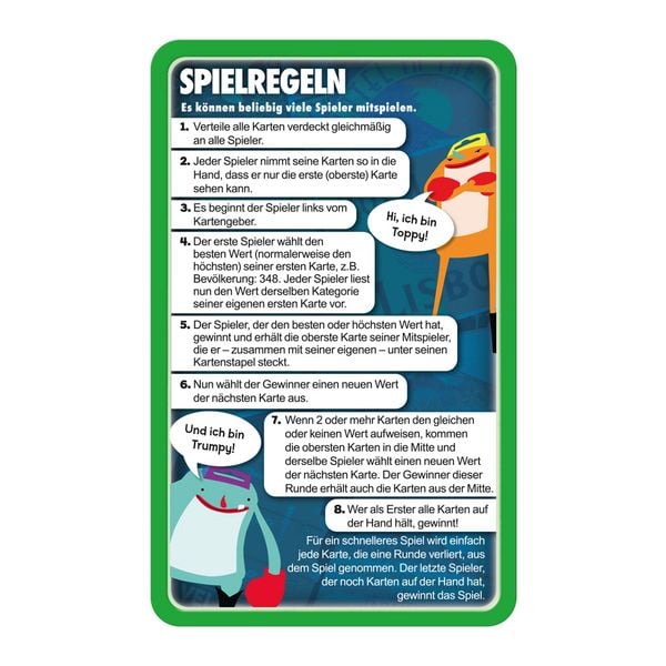Produktbild: Top Trumps L&auml;nder der Welt