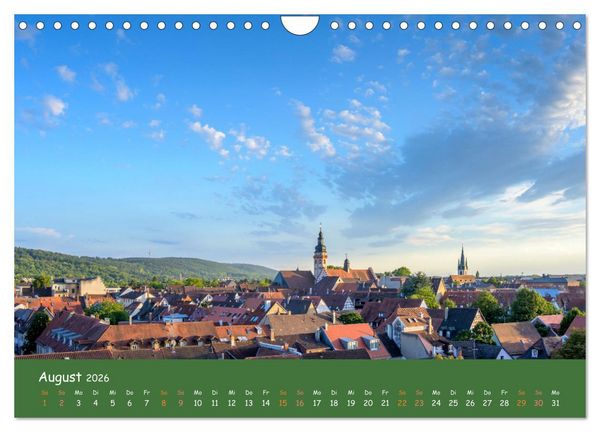 Produktbild: Durlach, das Stadtbild in 12 Impressionen (Wandkalender 2026 DIN A4 quer), CALVENDO Monatskalender
