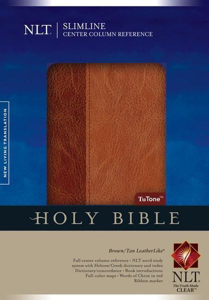 Produktbild: Slimline Center Column Reference Bible-NLT