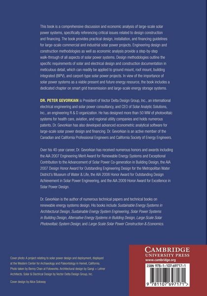 Produktbild: Large-Scale Solar Power Systems