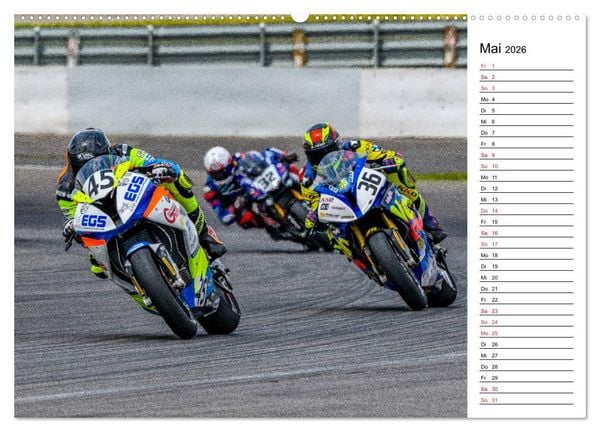 Produktbild: Faszination Superbikes (Wandkalender 2026 DIN A2 quer), CALVENDO Monatskalender