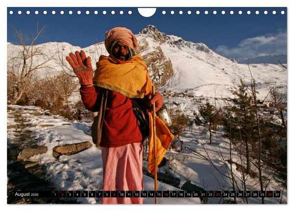 Produktbild: Nepal - Jomsom Trek (Wandkalender 2026 DIN A4 quer), CALVENDO Monatskalender