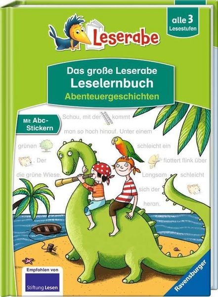 Das große Leserabe Leselernbuch: Abenteuergeschichten