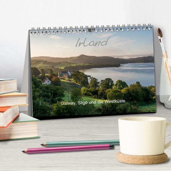 Produktbild: Irland - Galway, Sligo und die Westk&uuml;ste (Tischkalender 2026 DIN A5 quer), CALVENDO Monatskalender
