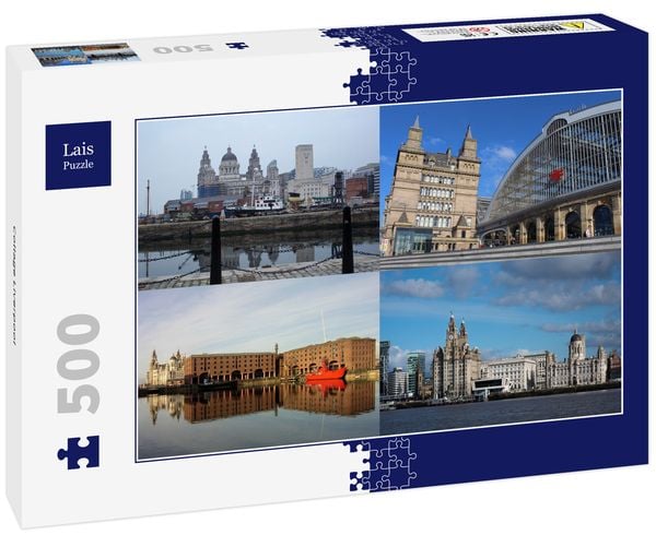 Lais Puzzle Collage Liverpool 500 Teile