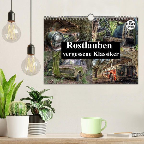 Produktbild: Rostlauben - vergessene Klassiker (Wandkalender 2026 DIN A4 quer), CALVENDO Monatskalender