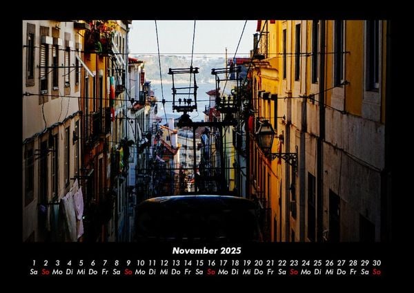 Produktbild: Lissabon 2025 Fotokalender DIN A3