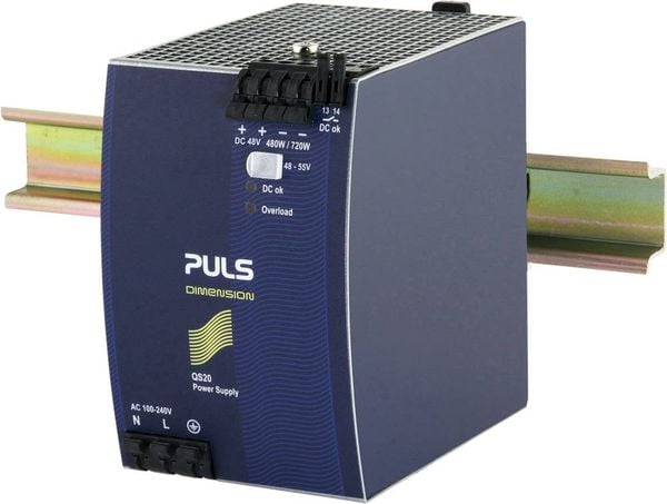 PULS DIMENSION QS20.481 Hutschienen-Netzteil (DIN-Rail) 48 V/DC 10 A 480 W Anzahl Ausgänge:1 x Inhalt 1 St.