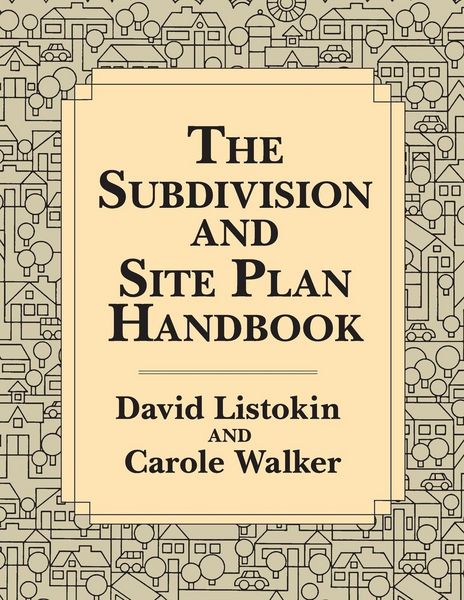 Produktbild: The Subdivision and Site Plan Handbook