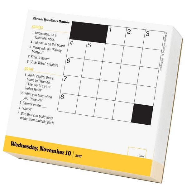 Produktbild: The New York Times Mini Crossword Page-A-Day&reg; Calendar 2027