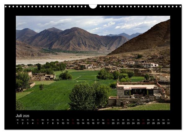 Produktbild: Tibet (Wandkalender 2026 DIN A3 quer), CALVENDO Monatskalender