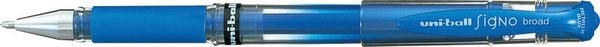 Produktbild: Faber-Castell uni-ball&reg; Roller Signo broad, blau metallic