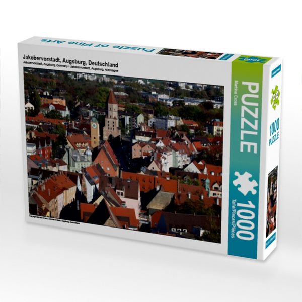 Jakobervorstadt, Augsburg, Deutschland (Puzzle)