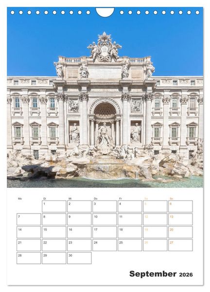 Produktbild: Rom - Kunst, Kultur und Geschichte (Wandkalender 2026 DIN A4 hoch), CALVENDO Monatskalender