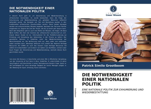 Die Notwendigkeit einer Nationalen Politik, Taschenbuch von Patrick Similo Grootboom, Verlag Unser Wissen, 9786202746342