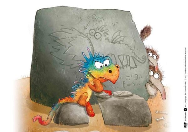 Produktbild: Furzipups, der Knatterdrache. Kamishibai Bildkartenset