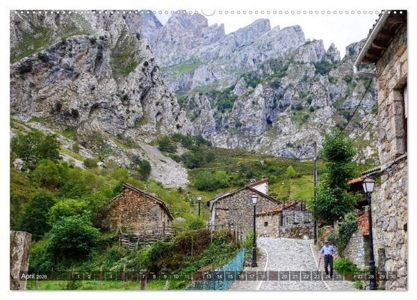 Produktbild: Picos de Europa - In and around the national park (High Quality Premium Wall Calendar 2026 DIN A2 landscape),CALVENDO 12 Month Wall Calendar