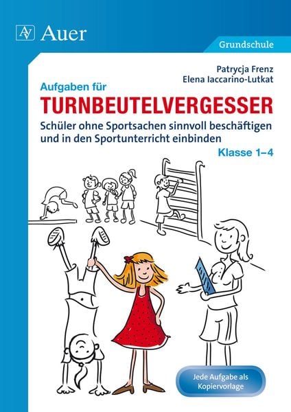 Produktbild: Aufgaben f&uuml;r Turnbeutelvergesser Klasse 1-4