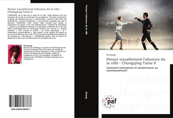 Produktbild: Penser visuellement l'absence de la ville - Chongqing Tome II