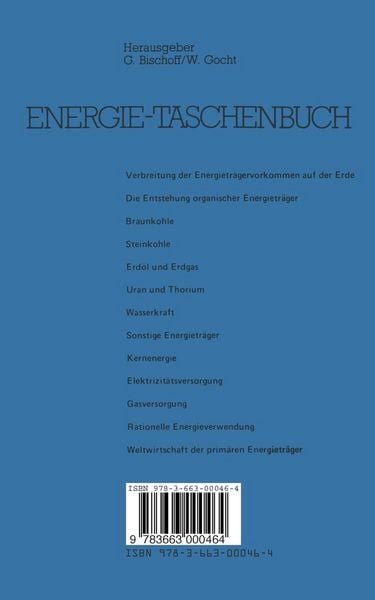 Produktbild: Energietaschenbuch