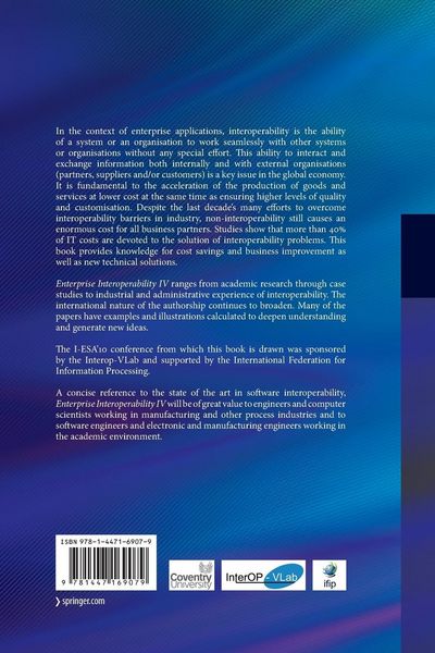 Produktbild: Enterprise Interoperability IV