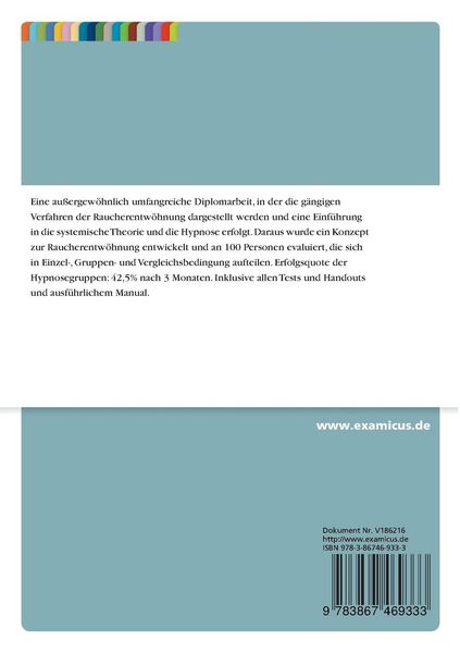 Produktbild: Mehr Vielfalt durch Rauchstopp - Konzeption und Evaluation eines Programms zur R