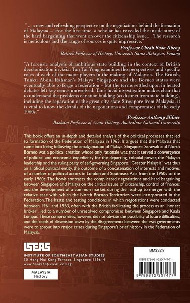 Produktbild: Creating "Greater Malaysia"