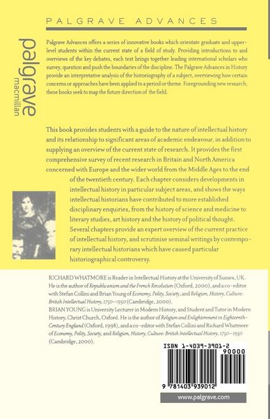 Produktbild: Palgrave Advances in Intellectual History