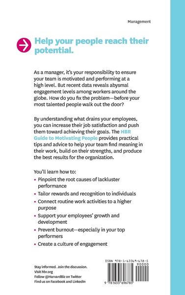 Produktbild: HBR Guide to Motivating People (HBR Guide Series)