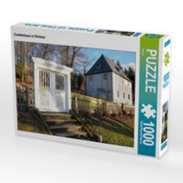 CALVENDO Puzzle Goethehaus in Weimar 1000 Teile Lege-Größe 64 x 48 cm Foto-Puzzle Bild von Flori0