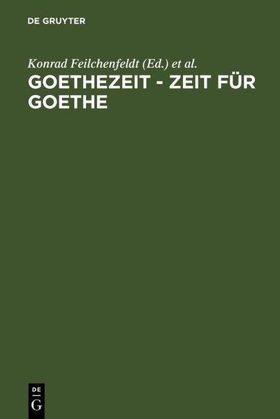 Produktbild: Goethezeit - Zeit f&uuml;r Goethe