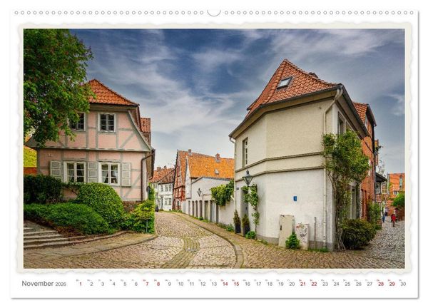 Produktbild: Malerisches L&uuml;neburg (Wandkalender 2026 DIN A2 quer), CALVENDO Monatskalender