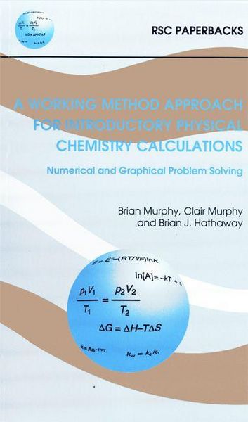 Produktbild: Working Method Approach for Introductory Physical Chemistry Calculations
