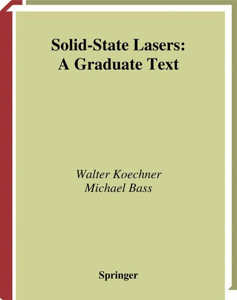 Produktbild: Solid-State Lasers