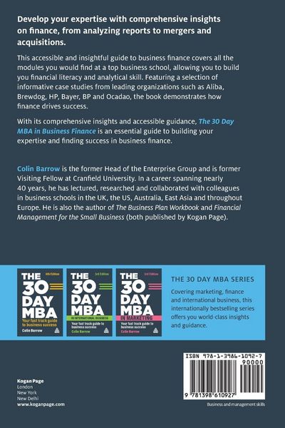 Produktbild: The 30 Day MBA in Business Finance