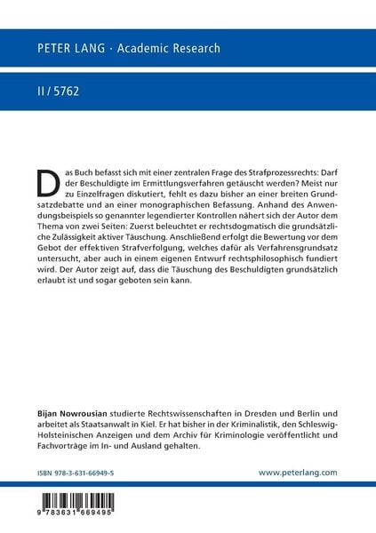 Produktbild: Heimliches Vorgehen und aktive Täuschung im Ermittlungsverfahren