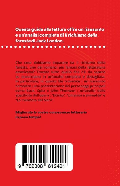 Produktbild: Il richiamo della foresta di Jack London (Analisi del libro)