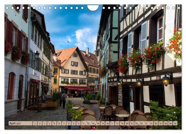 Produktbild: Zauberhaftes Stra&szlig;burg (Wandkalender 2027 DIN A4 quer), CALVENDO Monatskalender