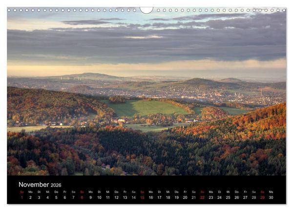 Produktbild: Mein liebes Lausitzer Gebirge (Wandkalender 2026 DIN A3 quer), CALVENDO Monatskalender