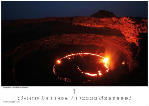 Produktbild: Vulkane Kalender 2027 &ndash; Wandkalender | Fotokalender Naturkalender 35x50cm Grosses Format | . mit atemberaubenden Vulkan- und Naturfotografien | Perfekt f&uuml;r Vulkanliebhaber & Natursch&auml;tze.