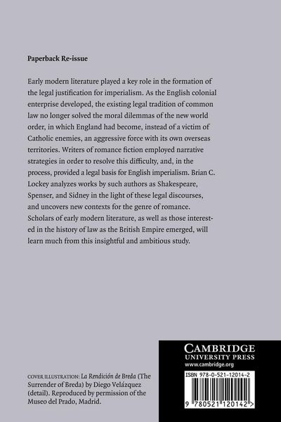 Produktbild: Law and Empire in English Renaissance Literature