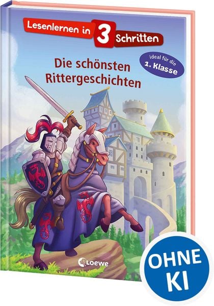 Produktbild: Lesenlernen in 3 Schritten - Die sch&ouml;nsten Rittergeschichten